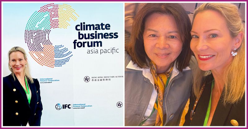 Climate Business Forum: Asia Pacific held in Hong Kong.