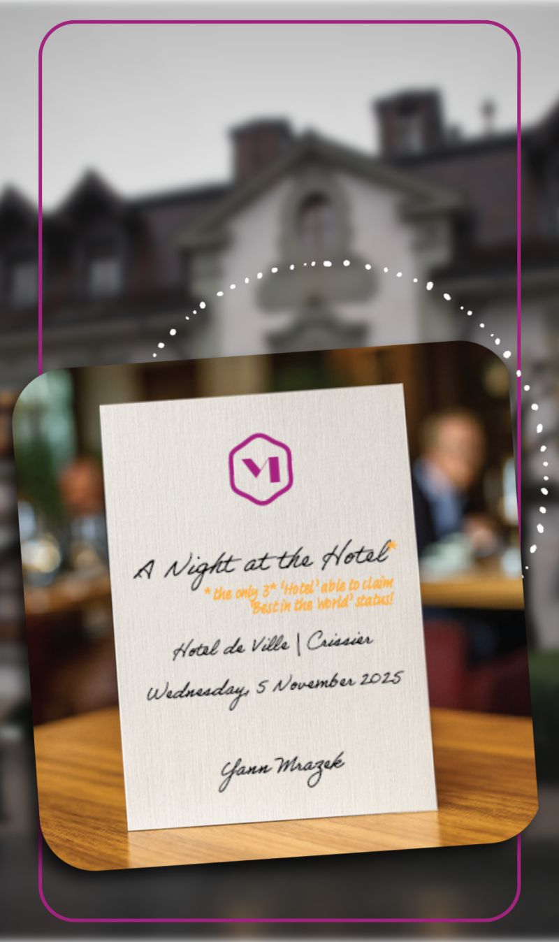 M/HQ’s A Night at the Hotel de Ville in Crissier, Switzerland